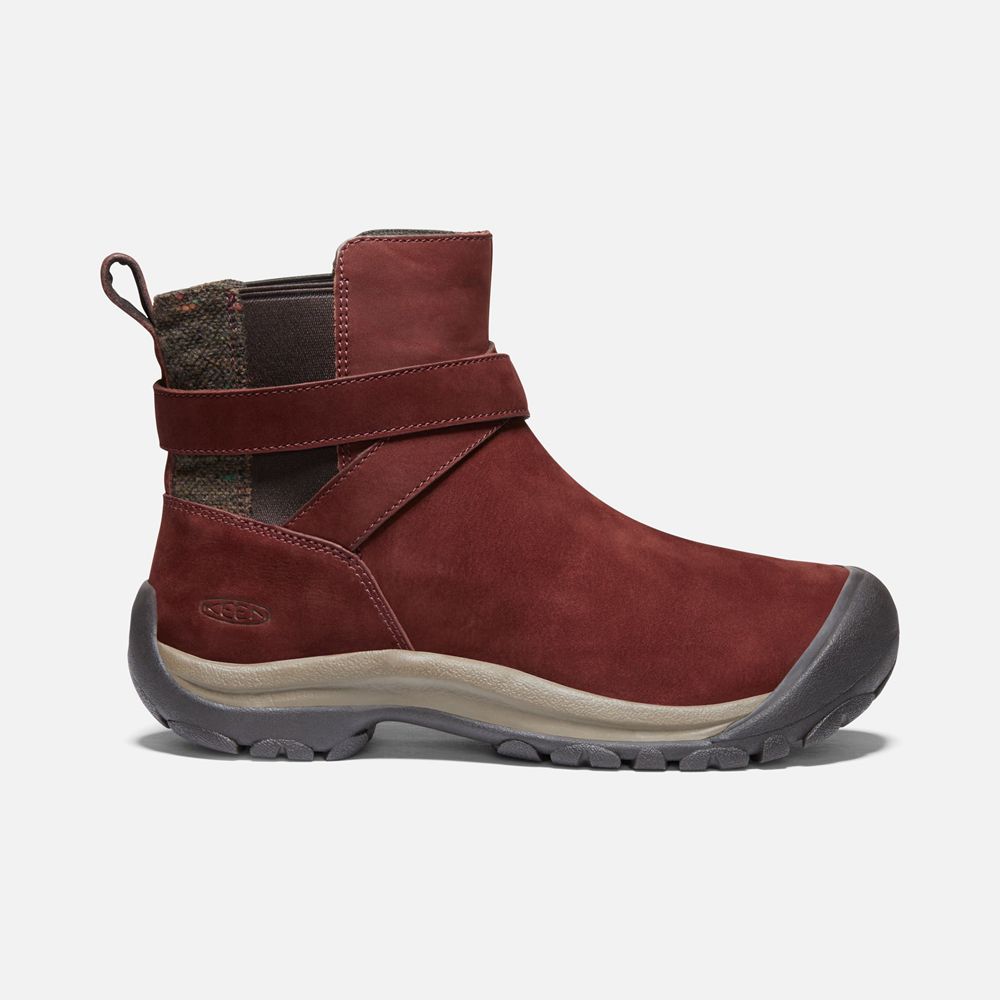 Bottes Hiver Keen Femme Rouge Foncé | Kaci Ii Pull On | FXSEJ-8952